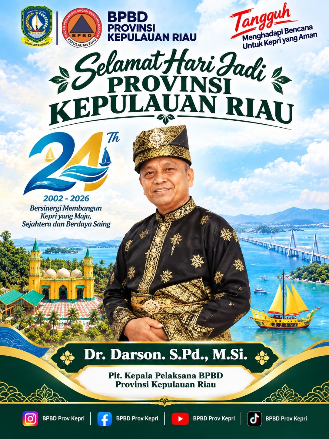 PENGUMUMAN BPBD PROVINSI KEPRI
